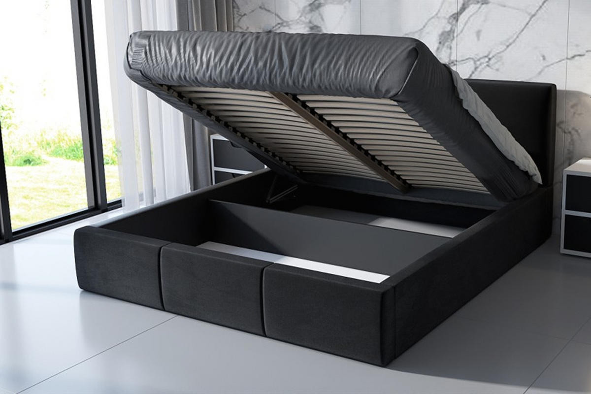 POLSTERBETT KENET 180x200 Goldfarben - Goldfarben, Textil (180/200cm) - A&J MöbelLand