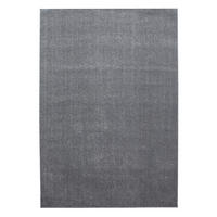 TEPPICH Kurzflor Uni Polypropylen Wohnzimmer Hellgrau Rechteckig 120x170 - Grau, Textil (120/170cm) - KADIMA DESIGN