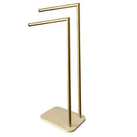 HANDTUCHHALTER Oria 32,5/19,5/78 cm - Goldfarben, Metall (19.5/78/32.5cm) - Douceur d´intérieur