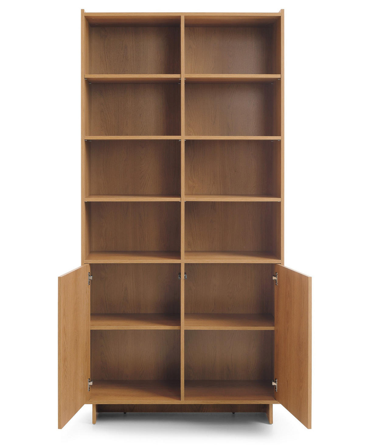 REGAL SUNA 98 cm (Karamell Eiche, Push to Open) - Eichefarben, Holz/Holzwerkstoff (98/201/39cm) - Ravio