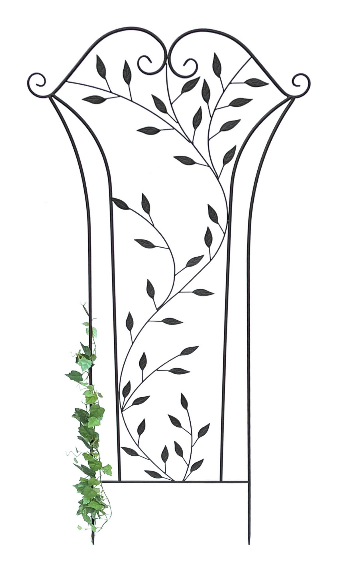 RANKHILFE Garten Metall Braun 135 cm 100974 - Braun, Metall (60/135/1cm) - DanDiBo