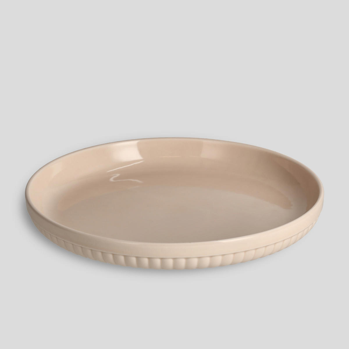 SERVIERTELLER Sandinos - Rosa, Keramik (26/3.4/26cm) - home&you