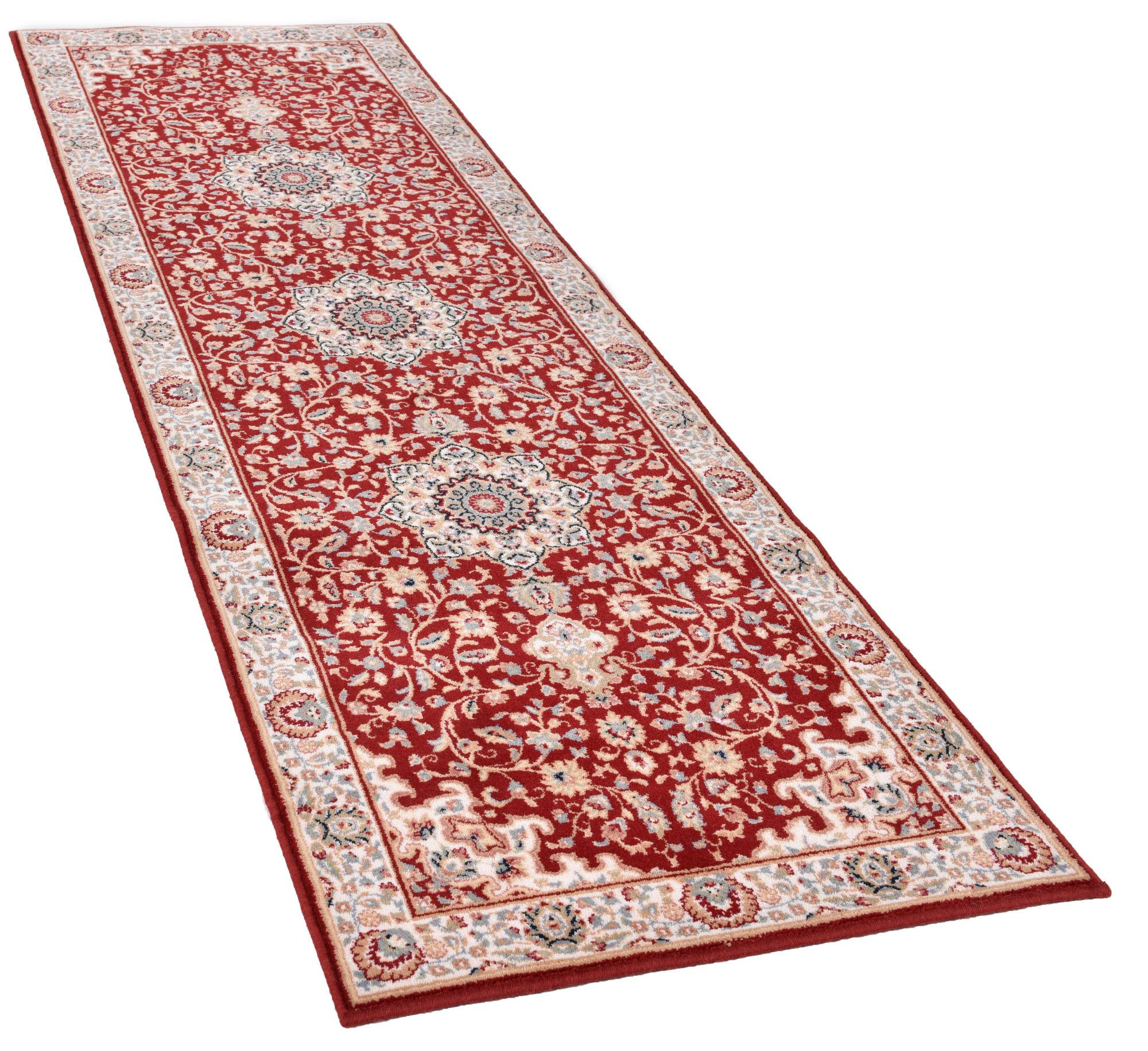 ORIENTTEPPICH Dolna 80x250 cm - Rot, Textil (80/250cm) - THEKO