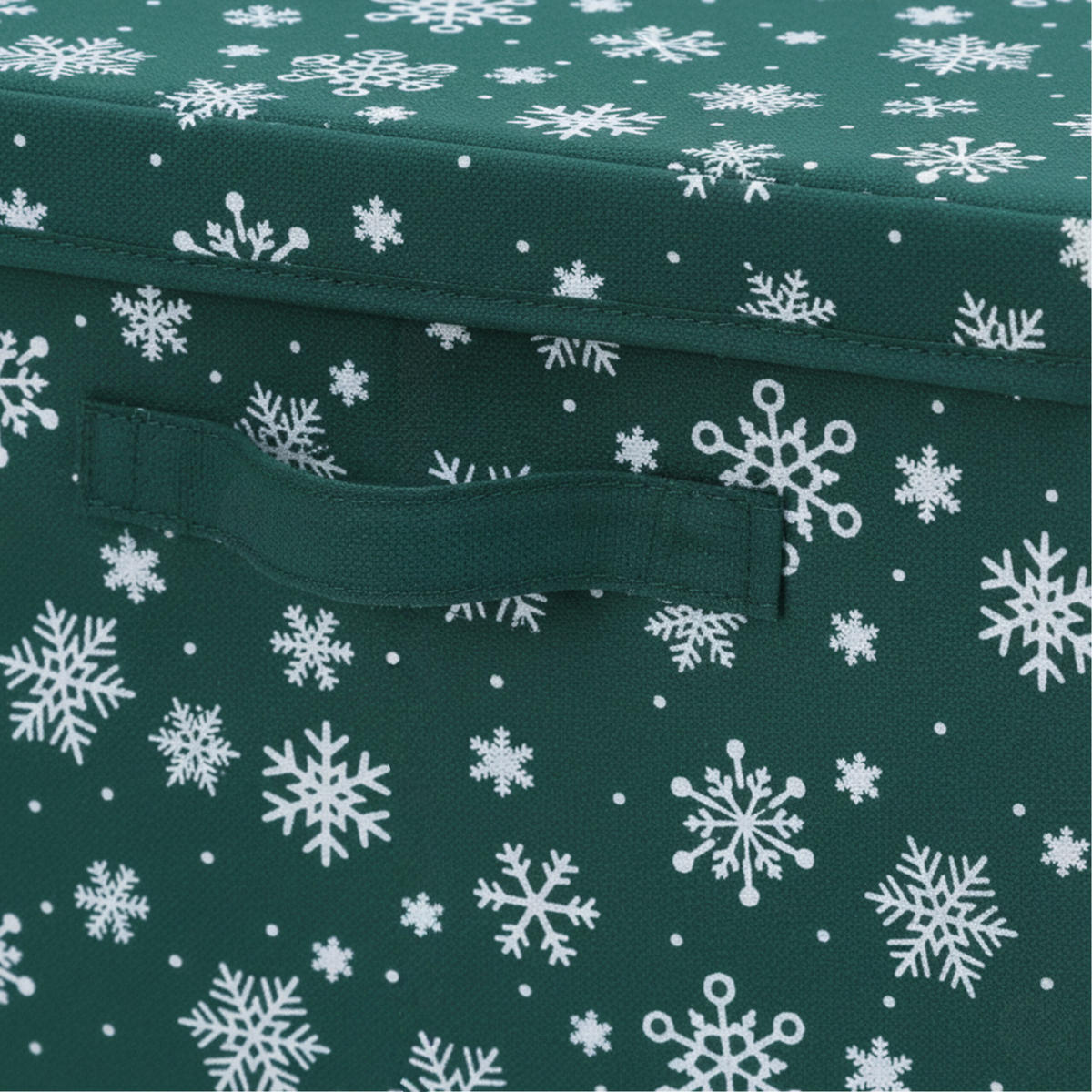 3XWEIHNACHTSKUGEL-AUFBEWAHRUNGSBOX - Dunkelgrün, Wellpappe/Kunststoff (33/33/33cm) - Relaxdays