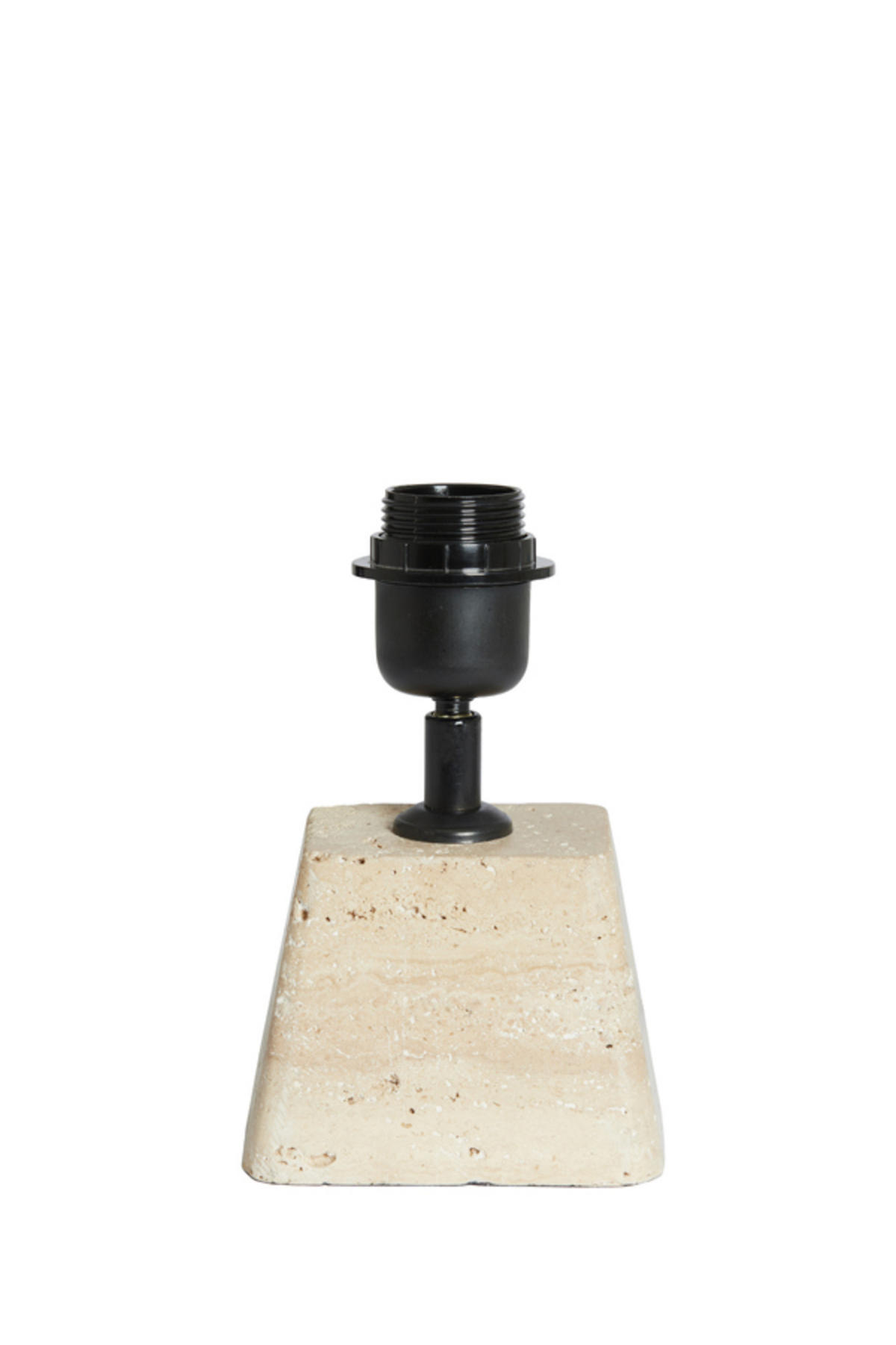 LAMPENFUSS Kardan Braun 11/9/19 cm - Braun, Stein (11/9/19cm) - Light & Living