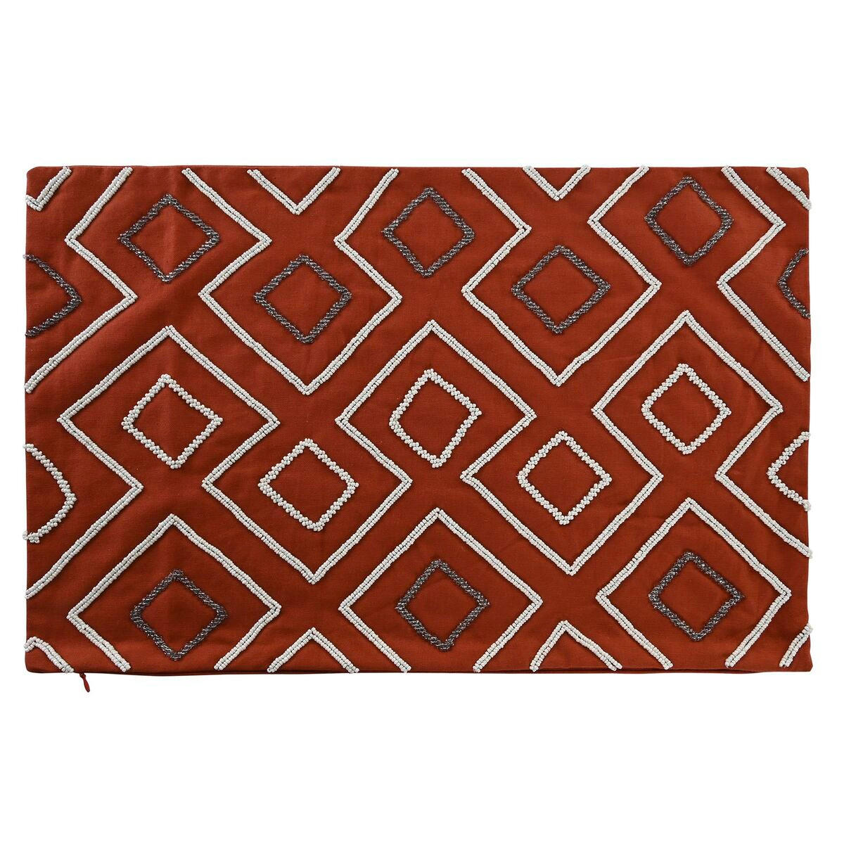 KISSENBEZUG Terrakotta Geometrisch (60 x 1 x 40 cm) - Terra cotta, Textil (40/60cm) - DKD Home Decor