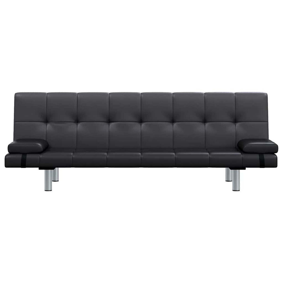 SCHLAFSOFA Coswig - Schwarz, Holz (168/77/66cm) - Nettlife