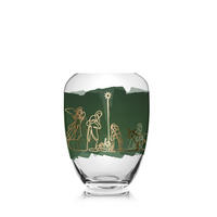 VASE Christmas Classic, Glas, Bunt, 17 cm - Multicolor, Glas (17cm) - Goebel