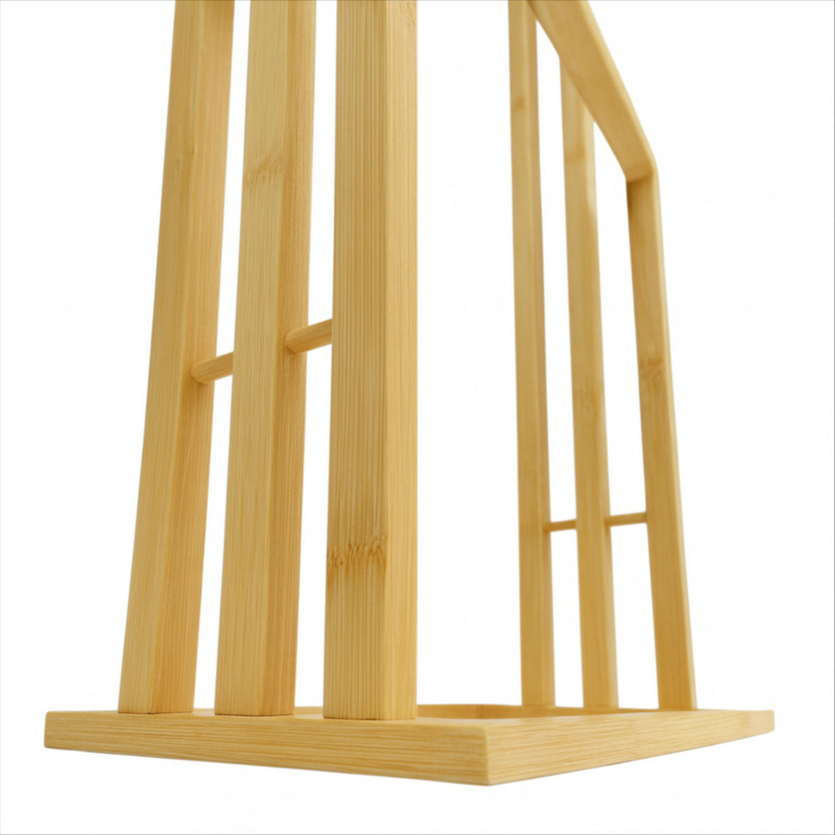 HANDTUCHSTÄNDER Bambus Natur 81,5x42x24 cm - Naturfarben, Holz (42/81.5/24cm) - Begryf