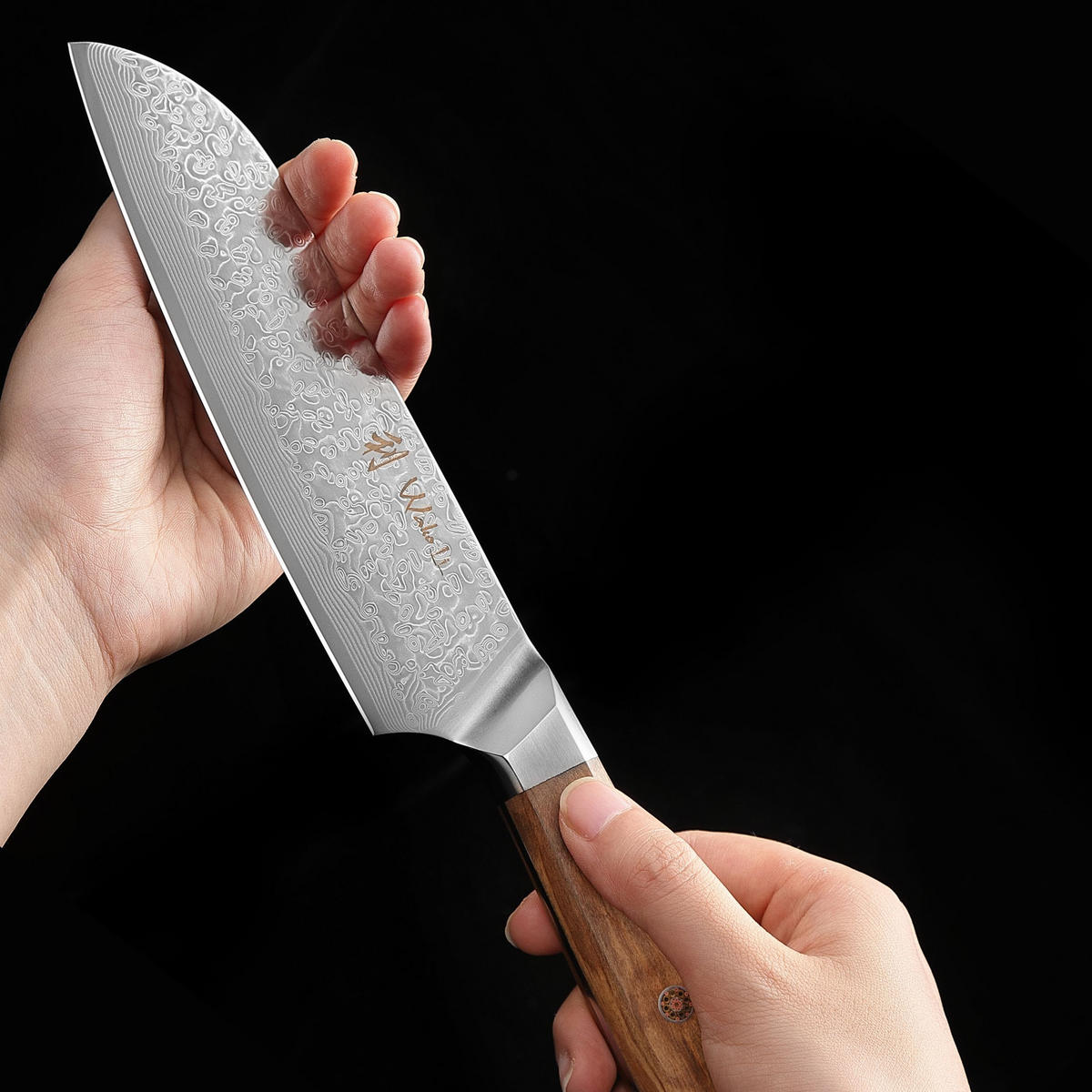 SANTOKUMESSER 18 cm - Braun, Metall (31cm) - Wakoli