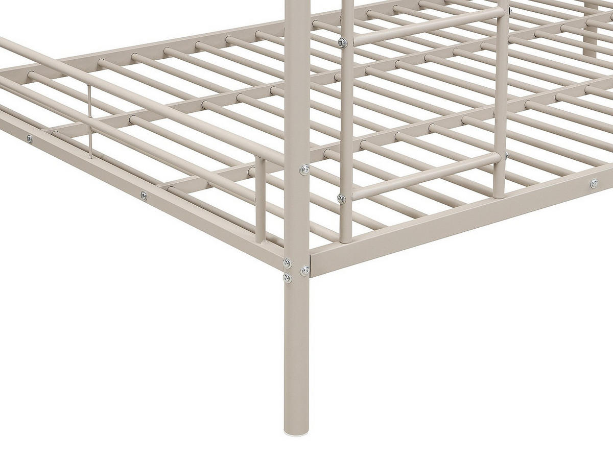 ETAGENBETT - 1 Person-Sitzer - Metall, Metall - Beige - - Beige, Metall - Vente-Unique