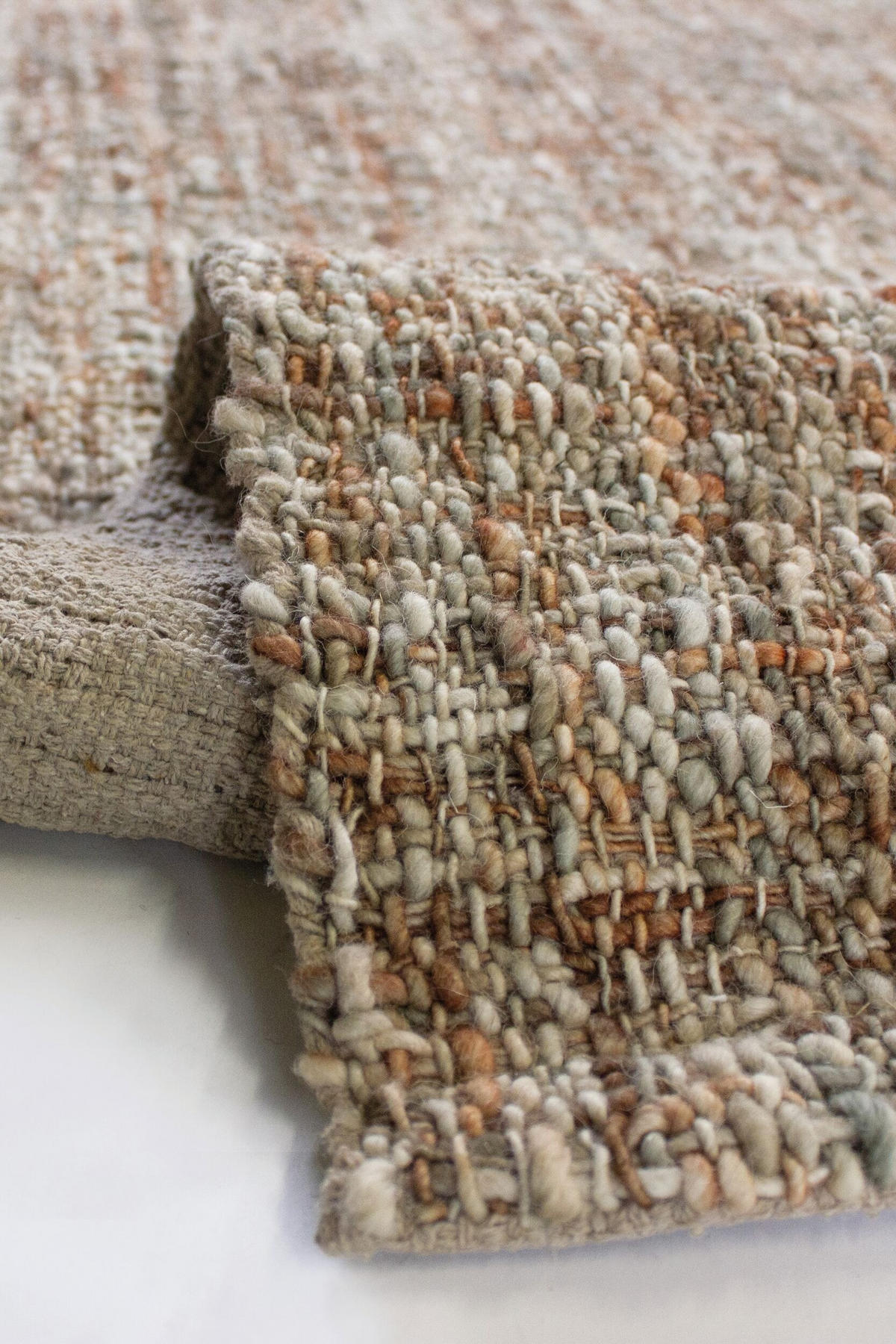 WOLLTEPPICH OTLEY, einfarbig, Terrakotta, 120 x 170 cm - Orange, Textil (170/120cm) - KADIMA DESIGN