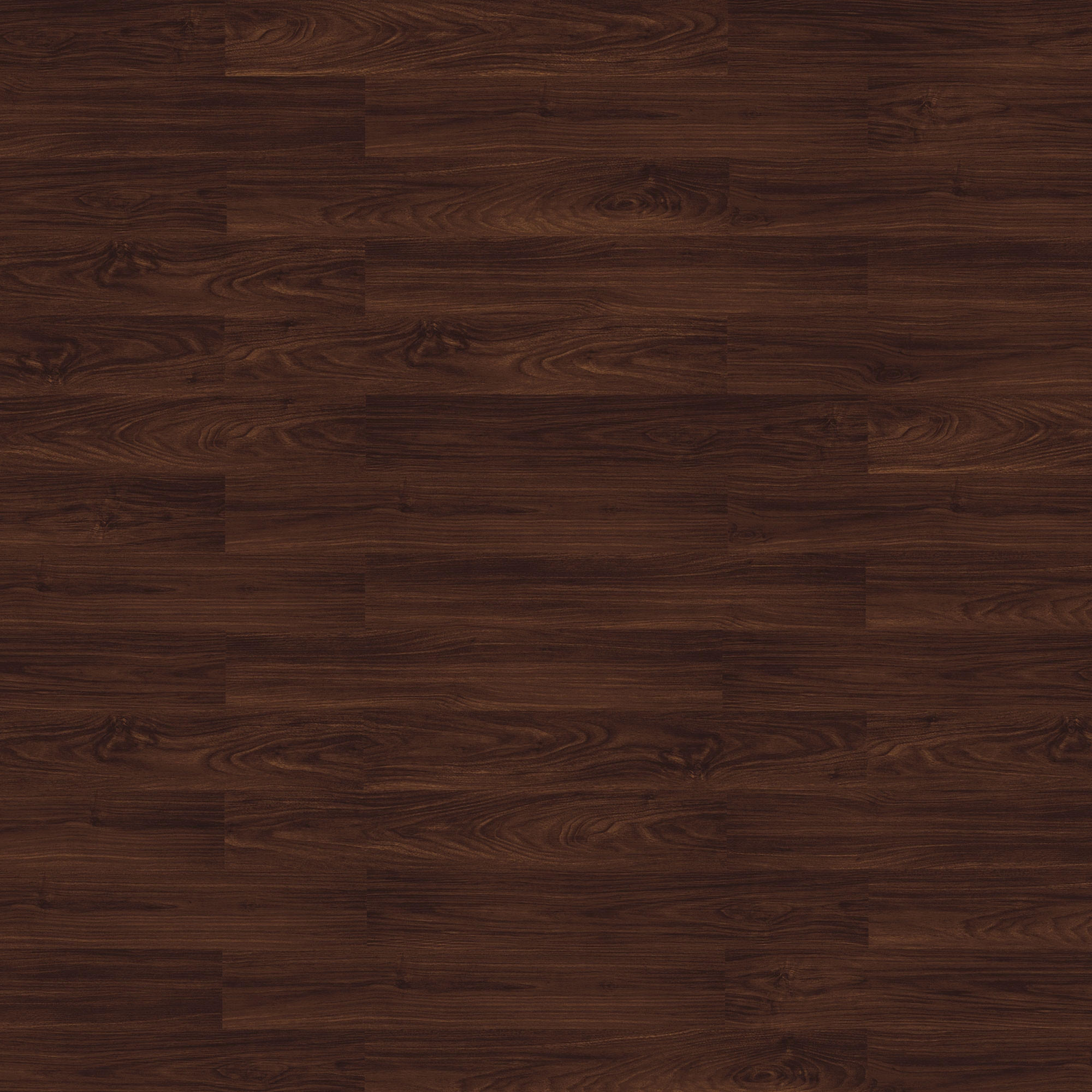 VINYLBODEN selbstklebend 2,23m²/16 Dielen Rot-Braun Nuss - Dunkelbraun, Kunststoff (91.5/15.3/0.2cm) - ML-DESIGN