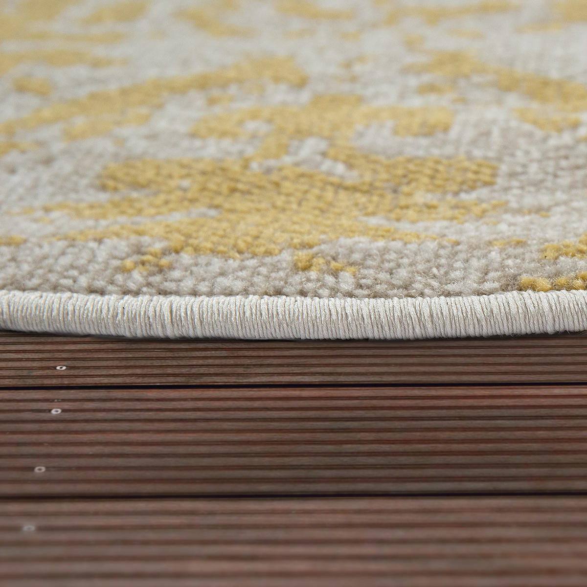 OUTDOORTEPPICH 200/200 cm Artigo 415 - Gelb, Textil (200/200cm) - Paco Home