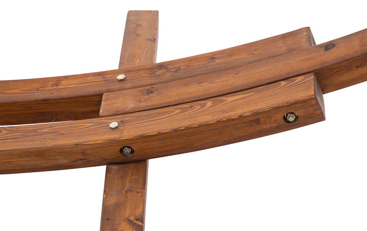 HÄNGEMATTE Stoff Grau - Grau, Textil (120/107/400cm) - CLP