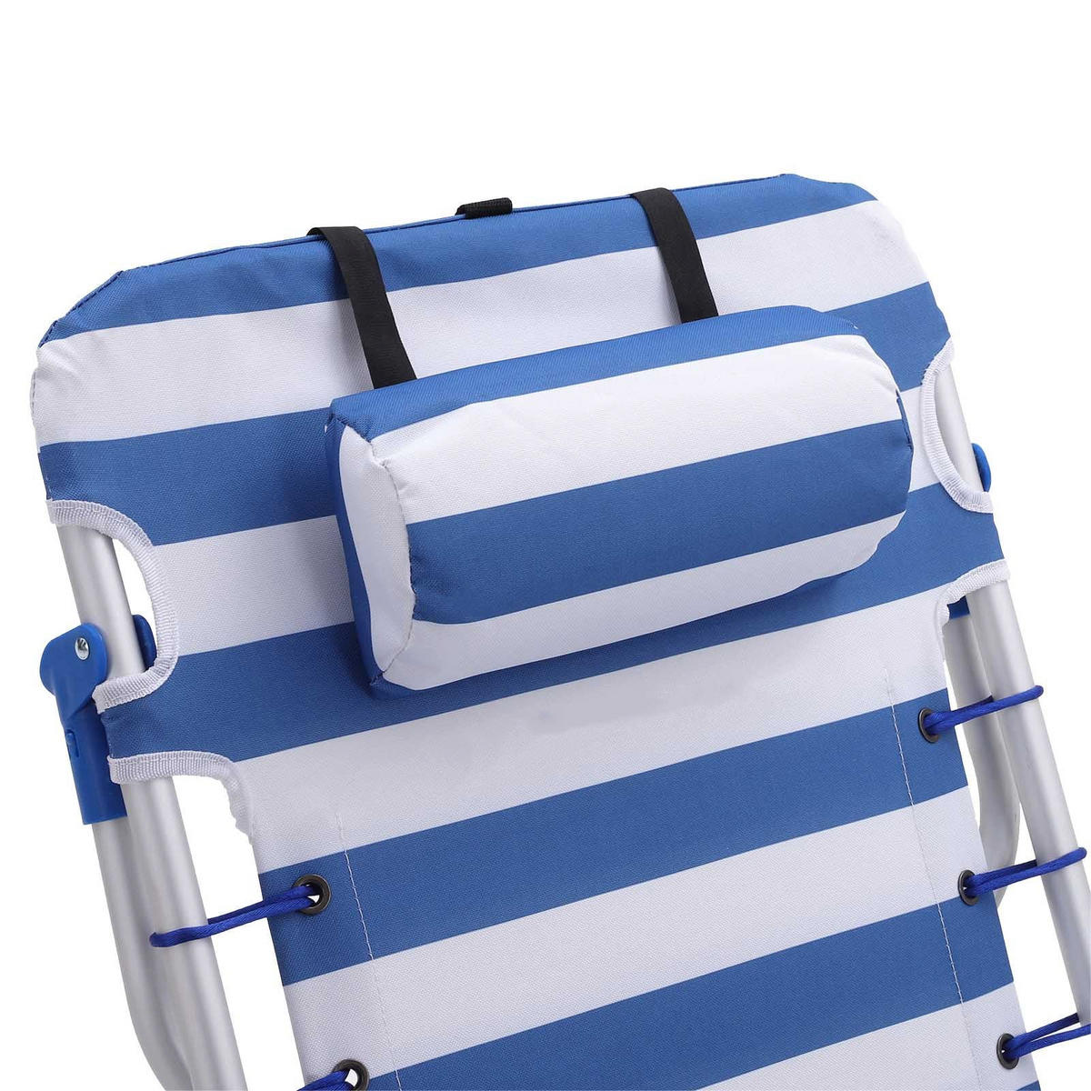 CAMPINGSTUHL KLAPPSTUHL - Blau, Textil (68/75/63cm) - Hansiro