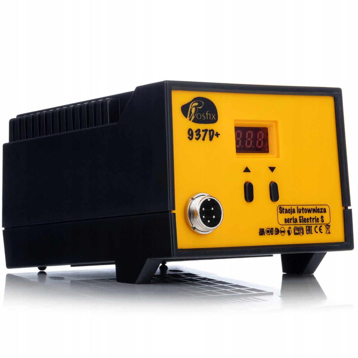 LÖTKOLBEN 937D+ Set, 60 W, 200-480 °C, Keramikheizung, ESD Safe, 10 Lötspitzen 900M - Multicolor, Kunststoff/Metall (10/10/10cm)