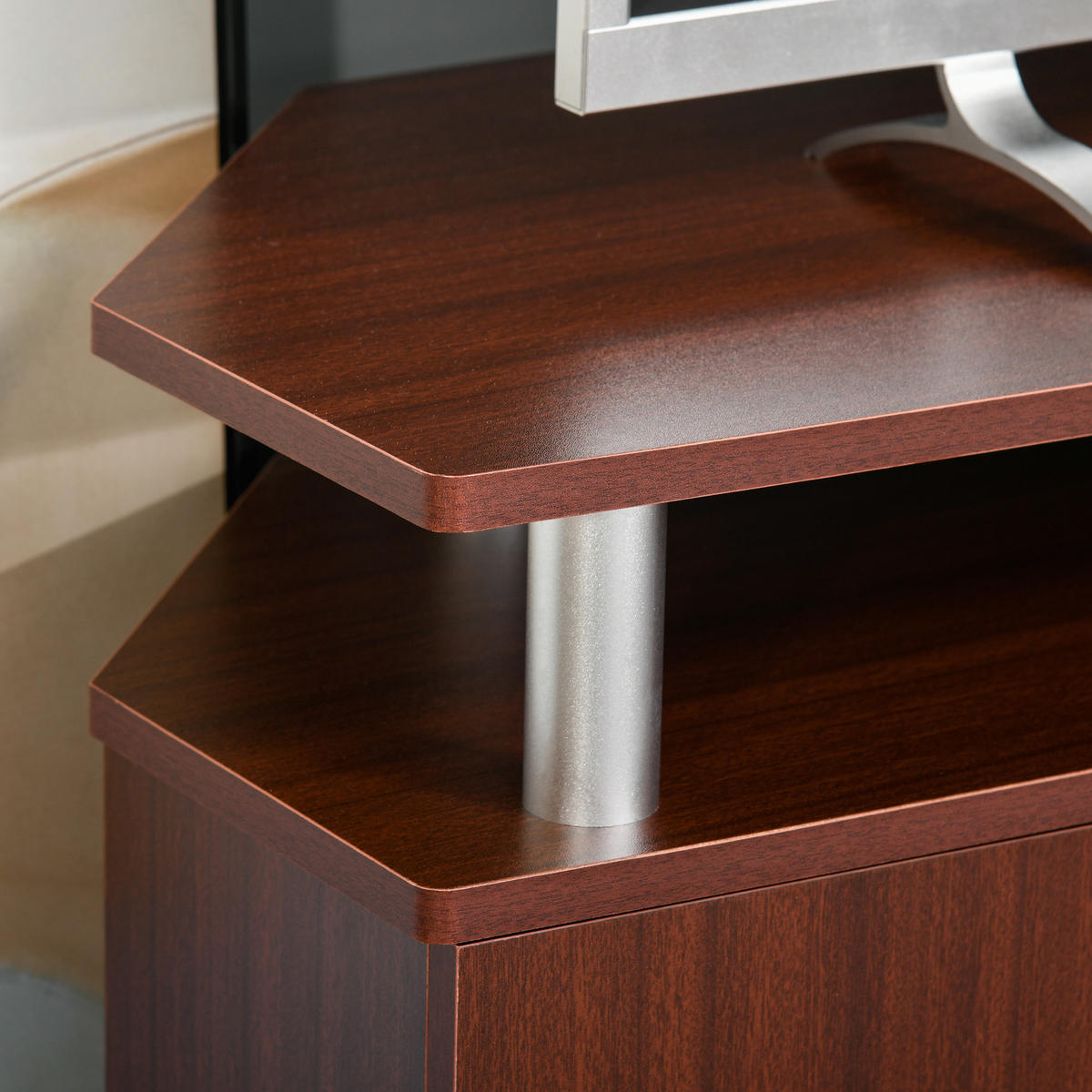 TV-MÖBEL Braun 1 Stück - Braun, Holzwerkstoff (120/52/39.5cm) - GiPP