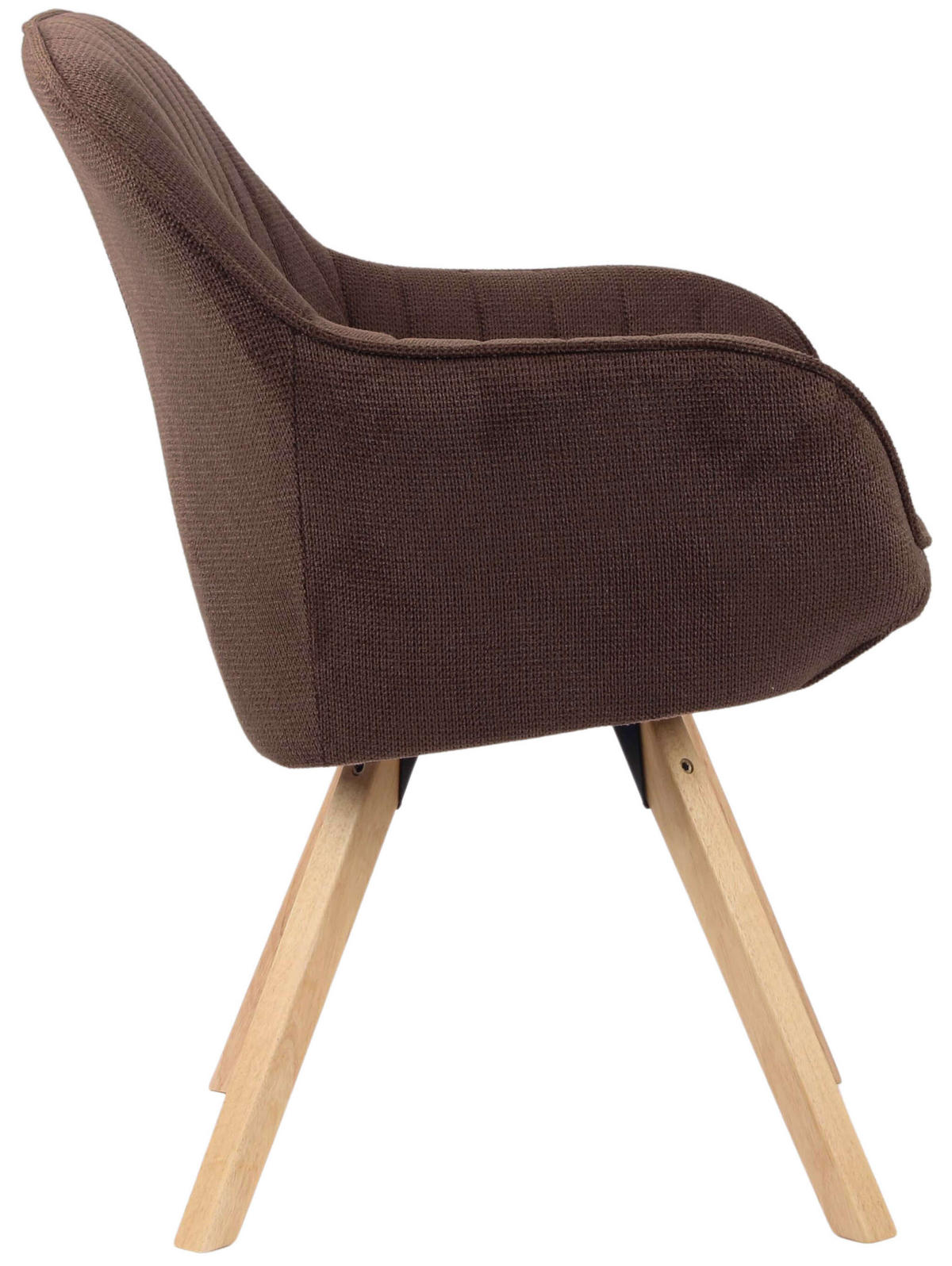 ESSZIMMERSTUHL Matera, drehbar - Braun/Naturfarben, Naturmaterialien/Textil (59/84/61cm) - Mr. Deko