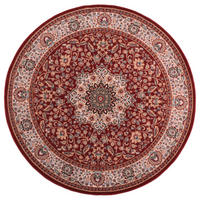 ORIENTTEPPICH Dolna 240x240 cm - Rot, Textil (240/240cm) - THEKO