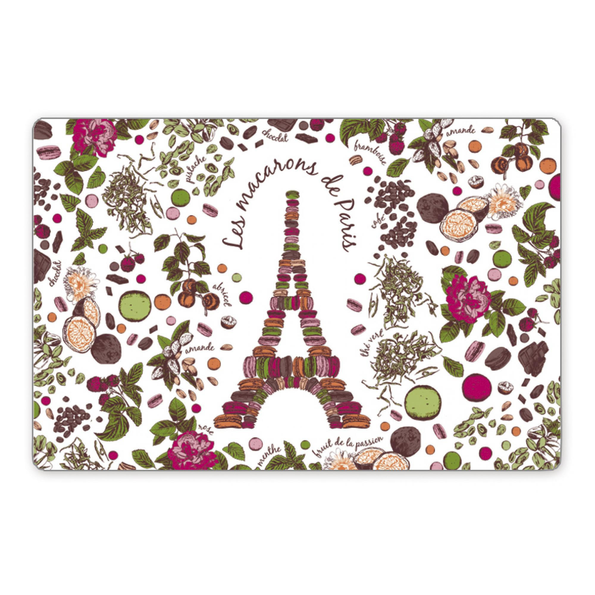 TISCHSET Macarons de Paris passend 30 x 45 cm - Multicolor, Textil (30/45cm) - Winkler