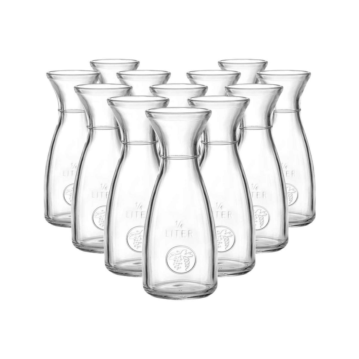 KARAFFEN Bordeaux transparent 250 ml 12er Set - Transparent, Glas (0.25L) - Ritzenhoff Breker