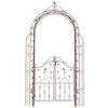 ROSENBOGEN Guam antik braun - Braun, Metall (144/270/36cm) - TPFLiving