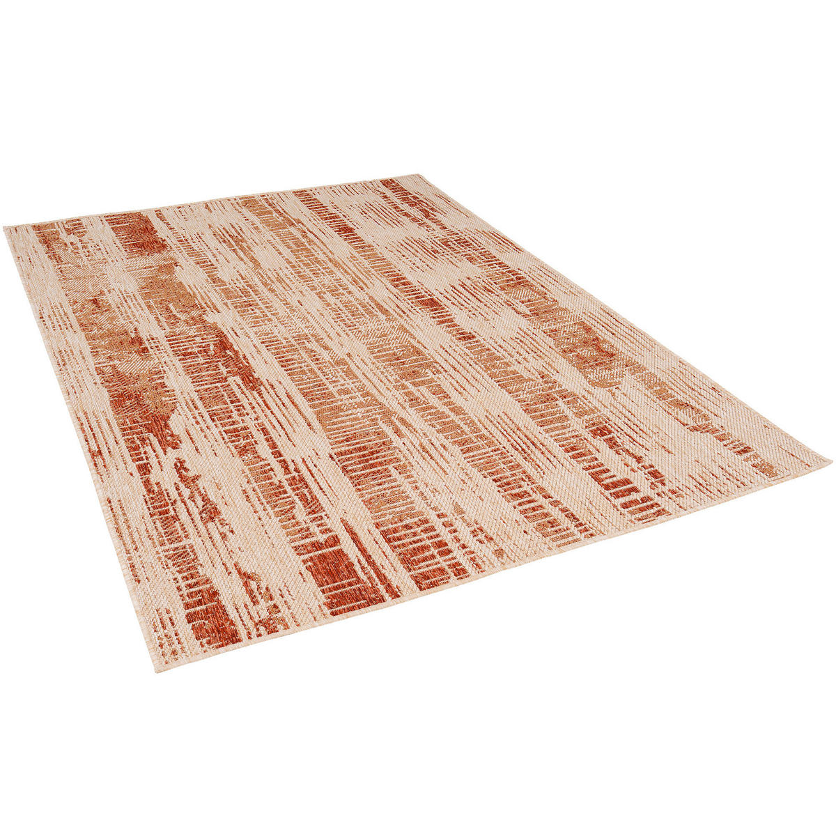 IN- UND OUTDOOR TEPPICH CARPETTO - Terracotta, Textil (200/285cm) - Pergamon