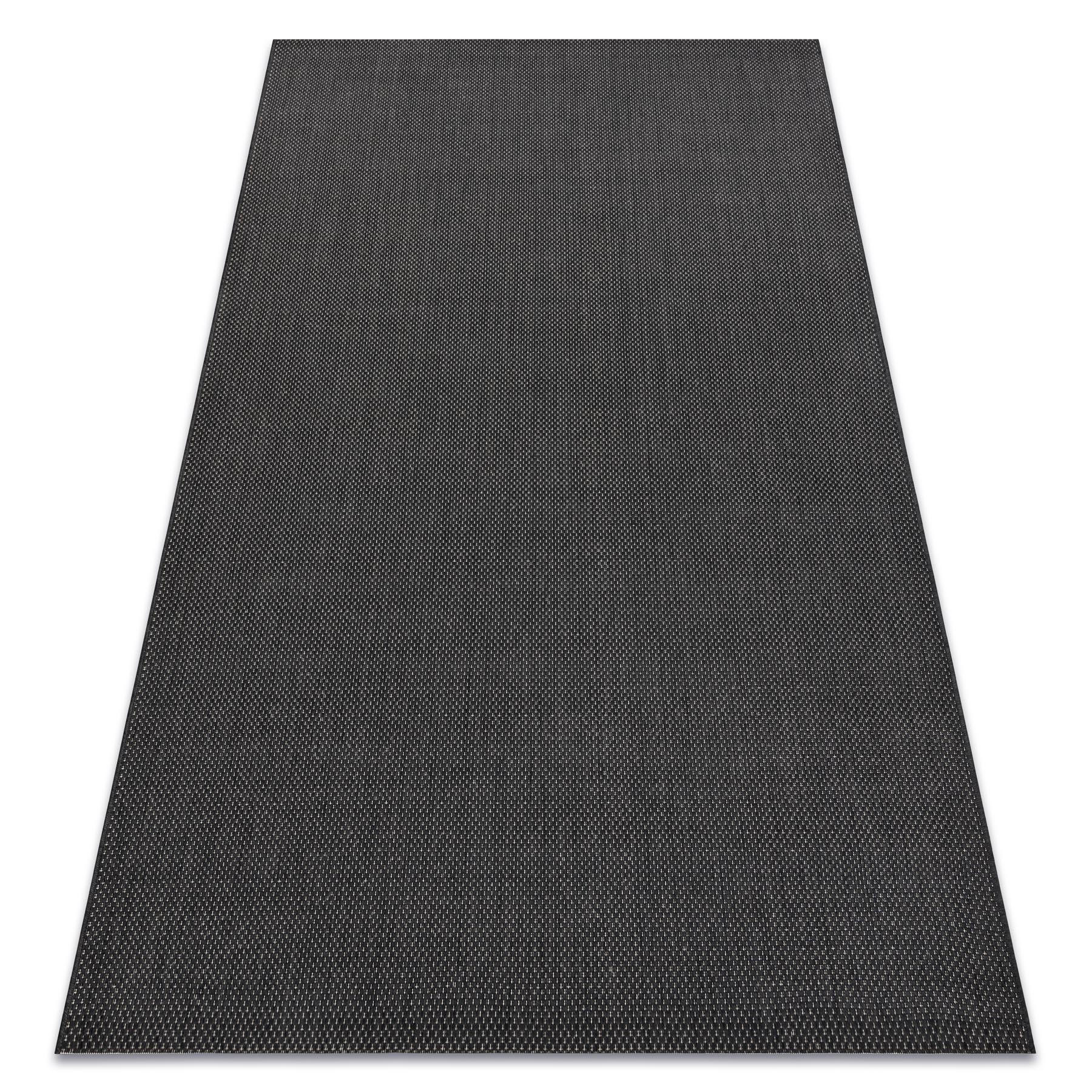 TEPPICH Flat 120/170 cm - Schwarz, Textil (120/170cm) - rugsX
