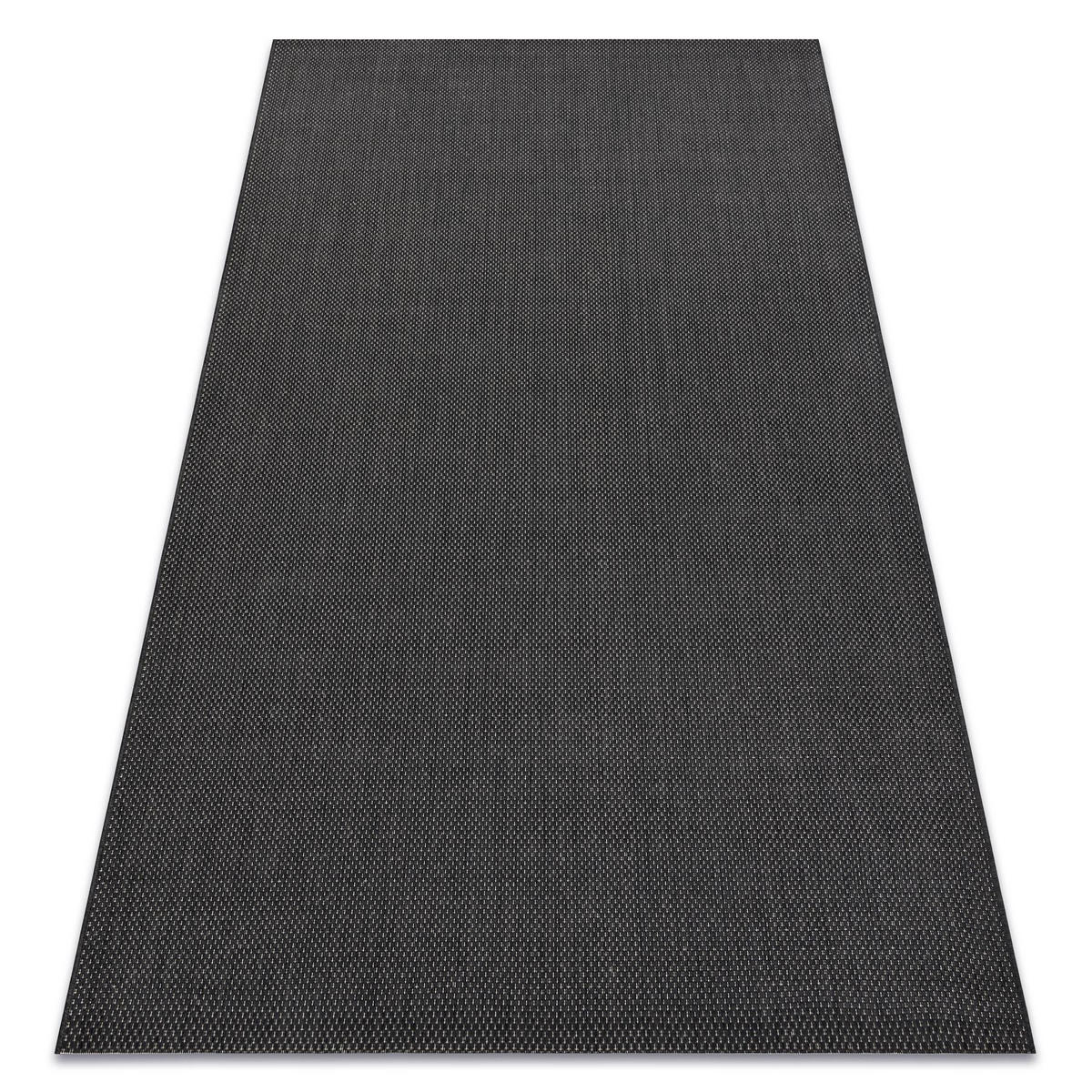 TEPPICH Flat 120/170 cm - Schwarz, Textil (120/170cm) - rugsX