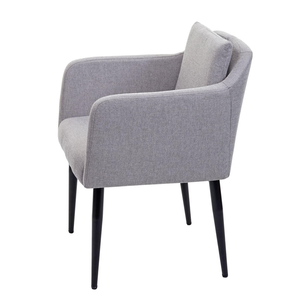 ESSZIMMERSTUHL Hellgrau 2er-Set - Hellgrau, Textil (60/86/65cm) - MCW