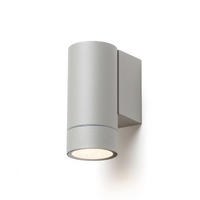 AUSSENLEUCHTE MIZZI NEW I Silbergrau 8 W IP65 - Grau, Metall (10/65/9cm) - Rendl