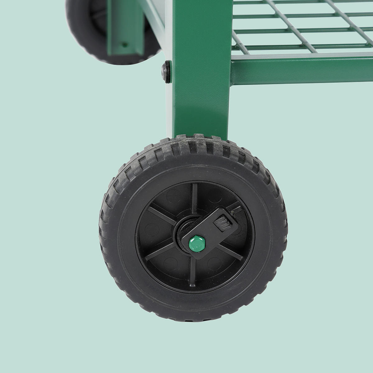 HOCHBEET - Grün, Kunststoff/Metall (85/80/50cm) - Relaxdays