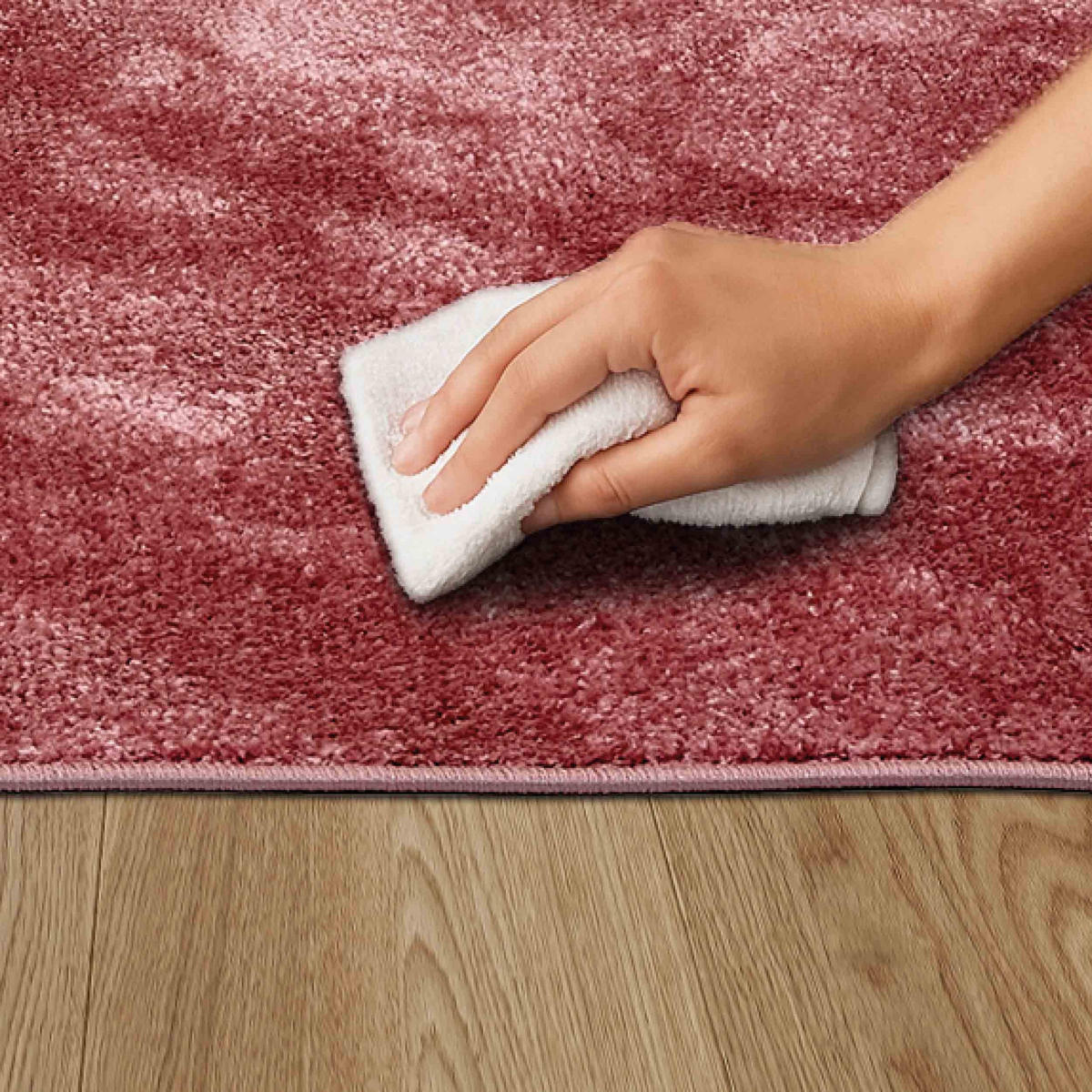 KURZFLORTEPPICH STEVIE - Pink, Textil (120/180cm) - Astra