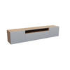 LOWBOARD TILO-W - 200 x 40 x 41 cm - Eiche Artisan/Weiß, Holzwerkstoff (200/40/41cm) - ALTDECOR
