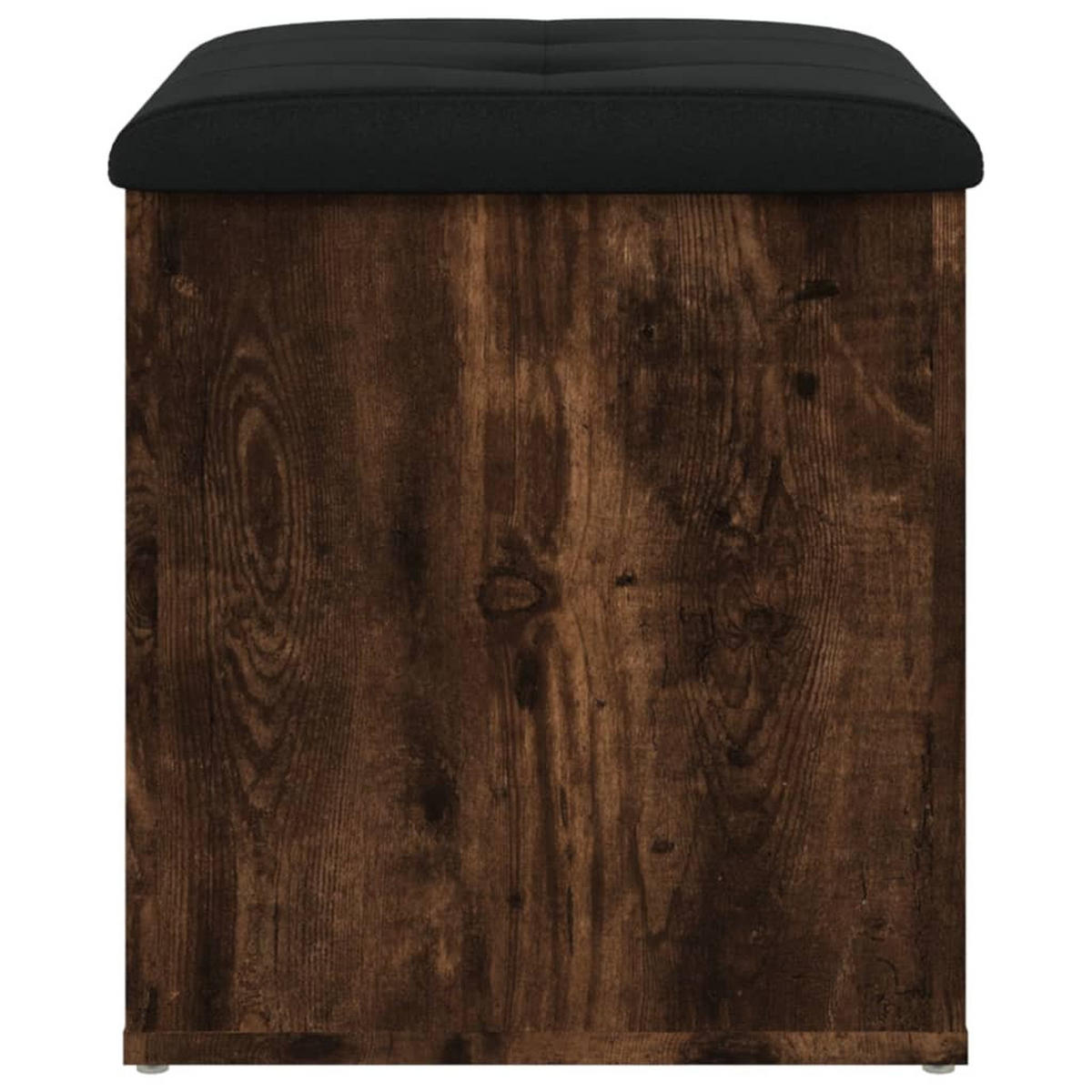 SITZBANK Jona mit Stauraum Räuchereiche 42x42x45 cm - Eiche San Remo, Holz (42/45/42cm) - DELUKE