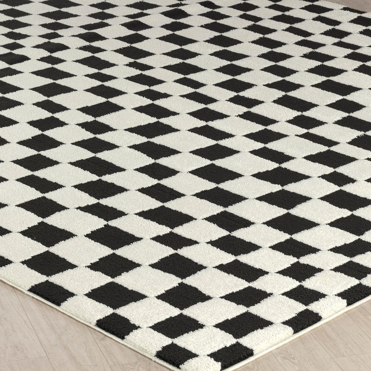 KURZFLORTEPPICH 200/275 cm Schwarz - Schwarz, Naturmaterialien/Textil (200/275cm) - LIVABLISS