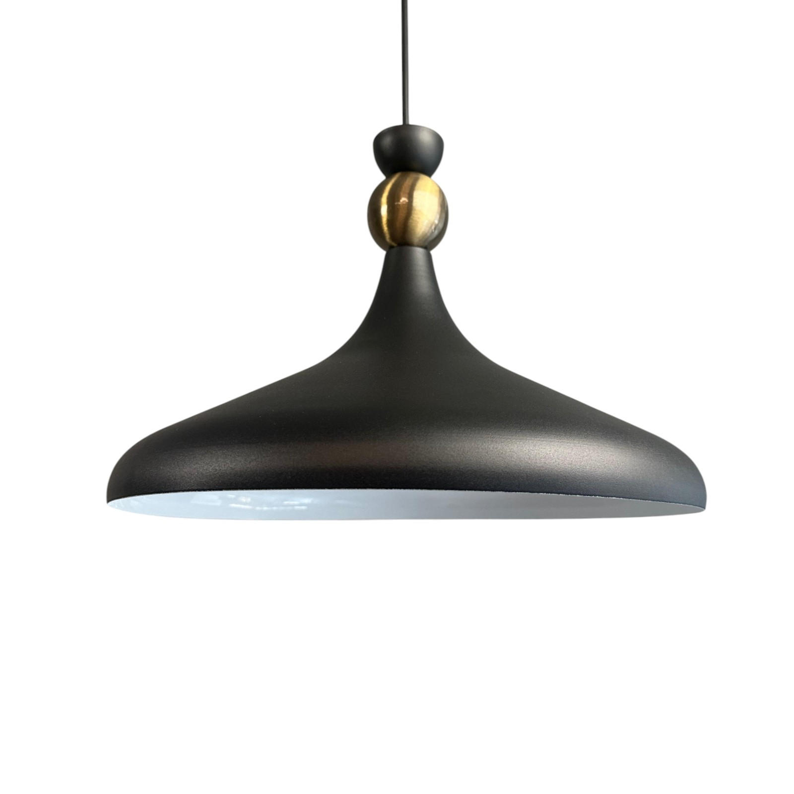 PENDELLEUCHTE Umbrix - Schwarz, Metall (35/35/25cm) - Bamyum