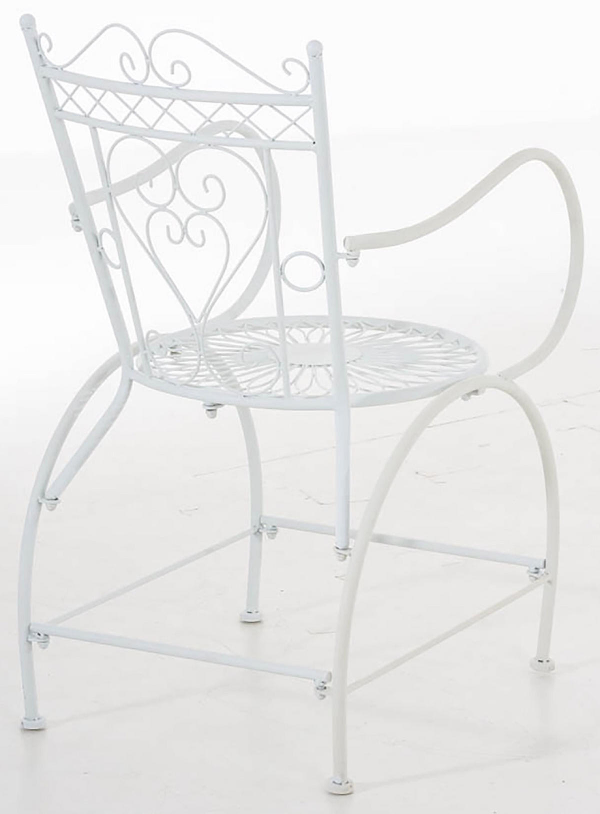 GARTENSTÜHLE Sheen - 2er Set - weiß - Weiß, Metall (48/48/88cm) - TPFGarden