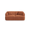 MODULARES-SOFA Campi aus Cord terrakotta 2 Sitzplätze - Terracotta, Textil (90/70/180cm) - Cosmopolitan Design