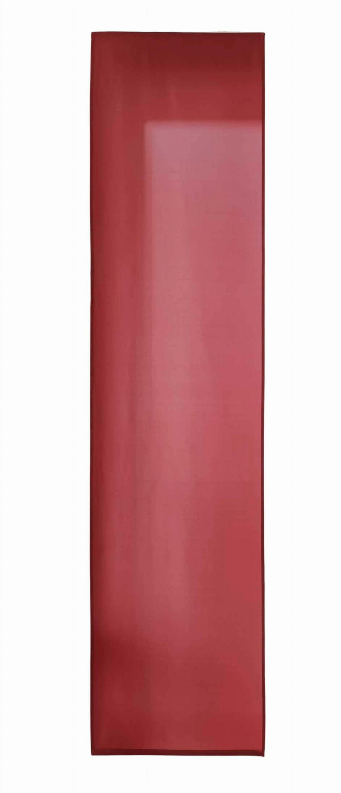 FLÄCHENVORHANG Mikrofaser 245x60 cm Bordeaux - Bordeaux, Textil (60/245cm)