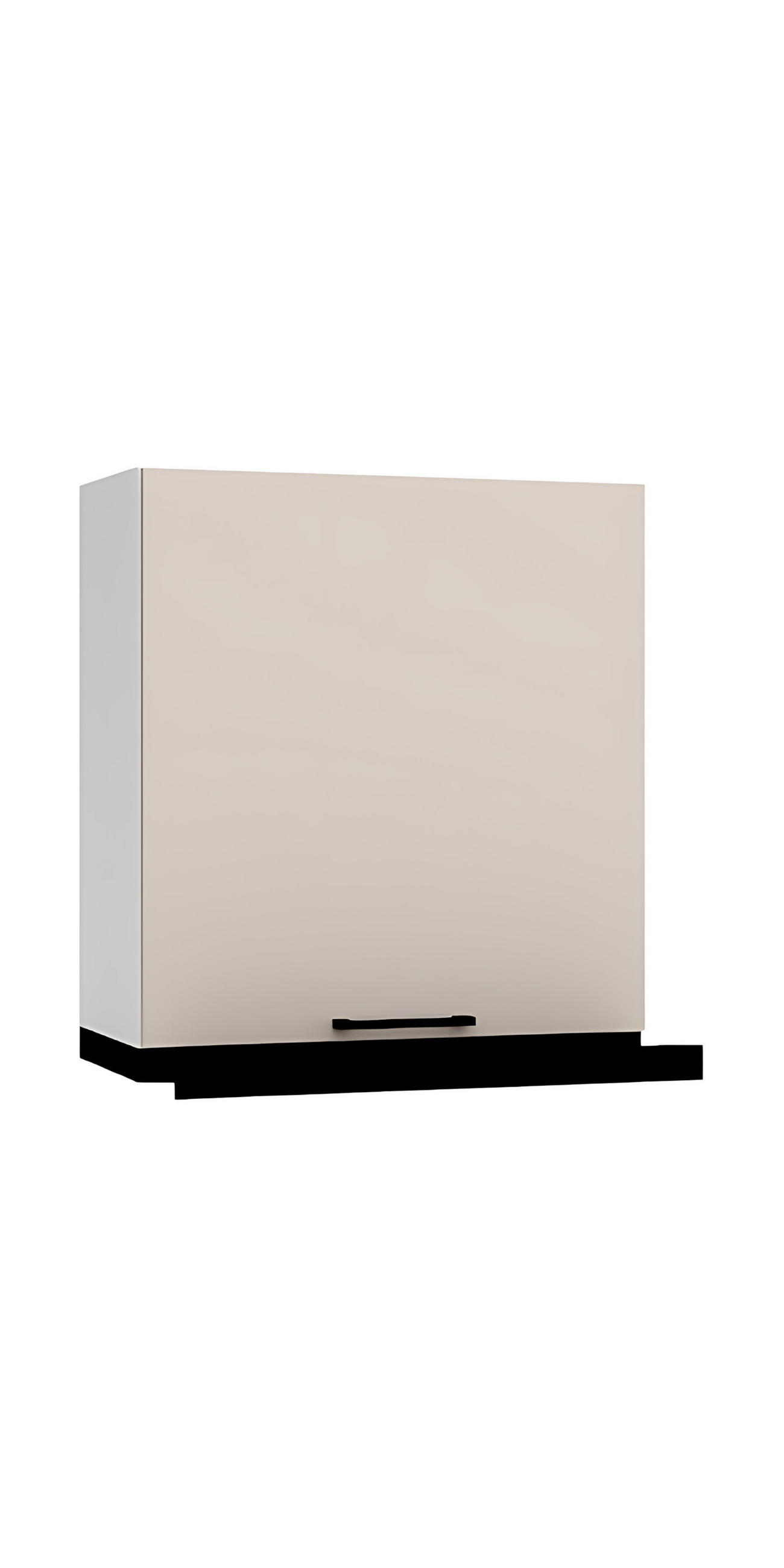 HÄNGESCHRANK W60/68 SLIM P/L OK.CZ- Morvex - Integrierter Dunstabzug - Beige, Holz/Metall (60/68/30cm) - ROYAL24_MARKT