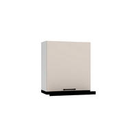 HÄNGESCHRANK W60/68 SLIM P/L OK.CZ- Morvex - Integrierter Dunstabzug - Beige, Holz/Metall (60/68/30cm) - ROYAL24_MARKT
