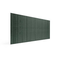 PVC Sichtschutzmatte VISO doppelseitig 5m x 1,5m Grün - Grün, Metall (500/150cm) - Casanoov