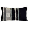 DEKOKISSEN schwarzer Textur 35x60 - Schwarz, Textil (60/35/12cm) - Malagoon