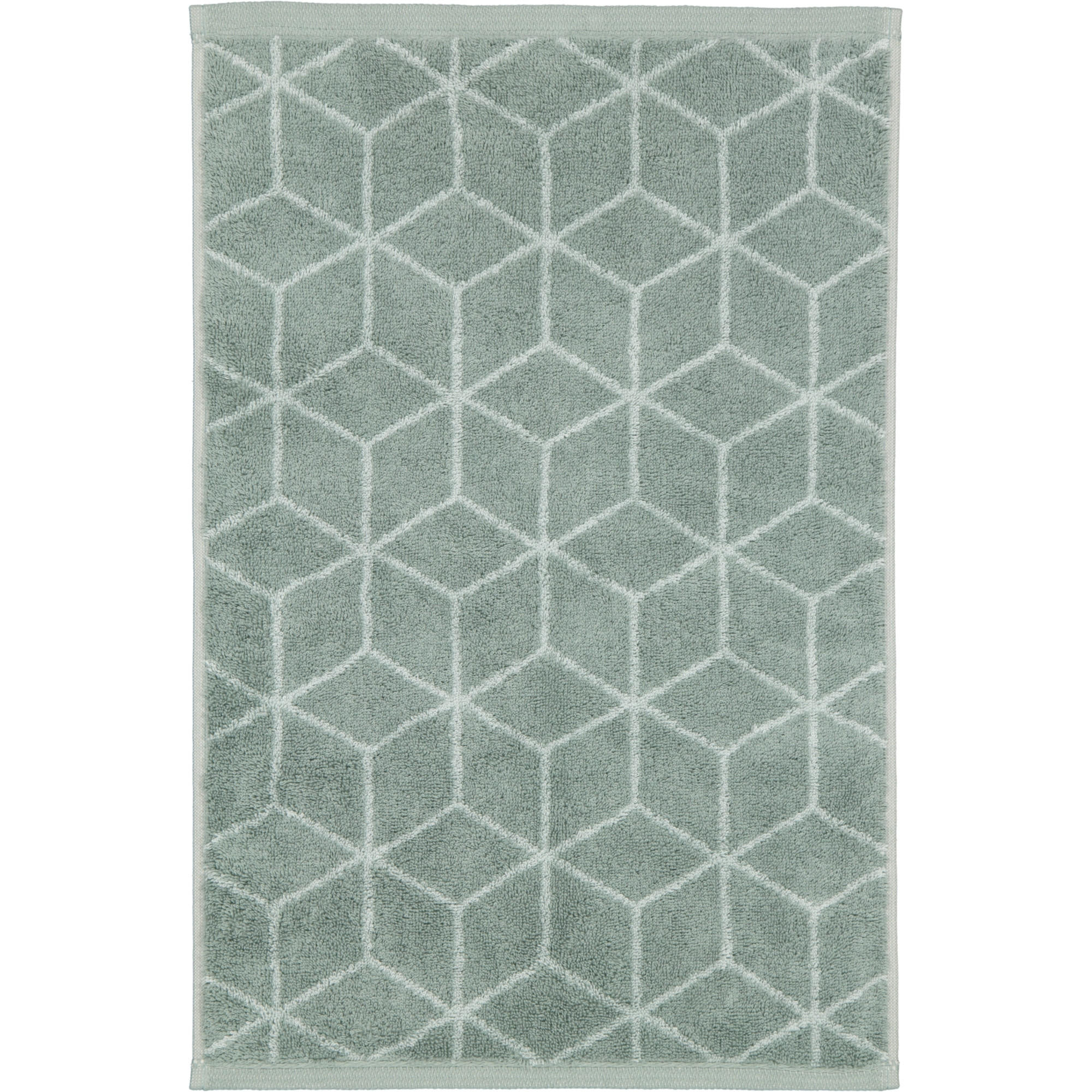 HANDTÜCHER COORDINATES CARRÉ 2557 SAGE GREEN - 44 - Grün, Textil (30/50cm) - Zöllner