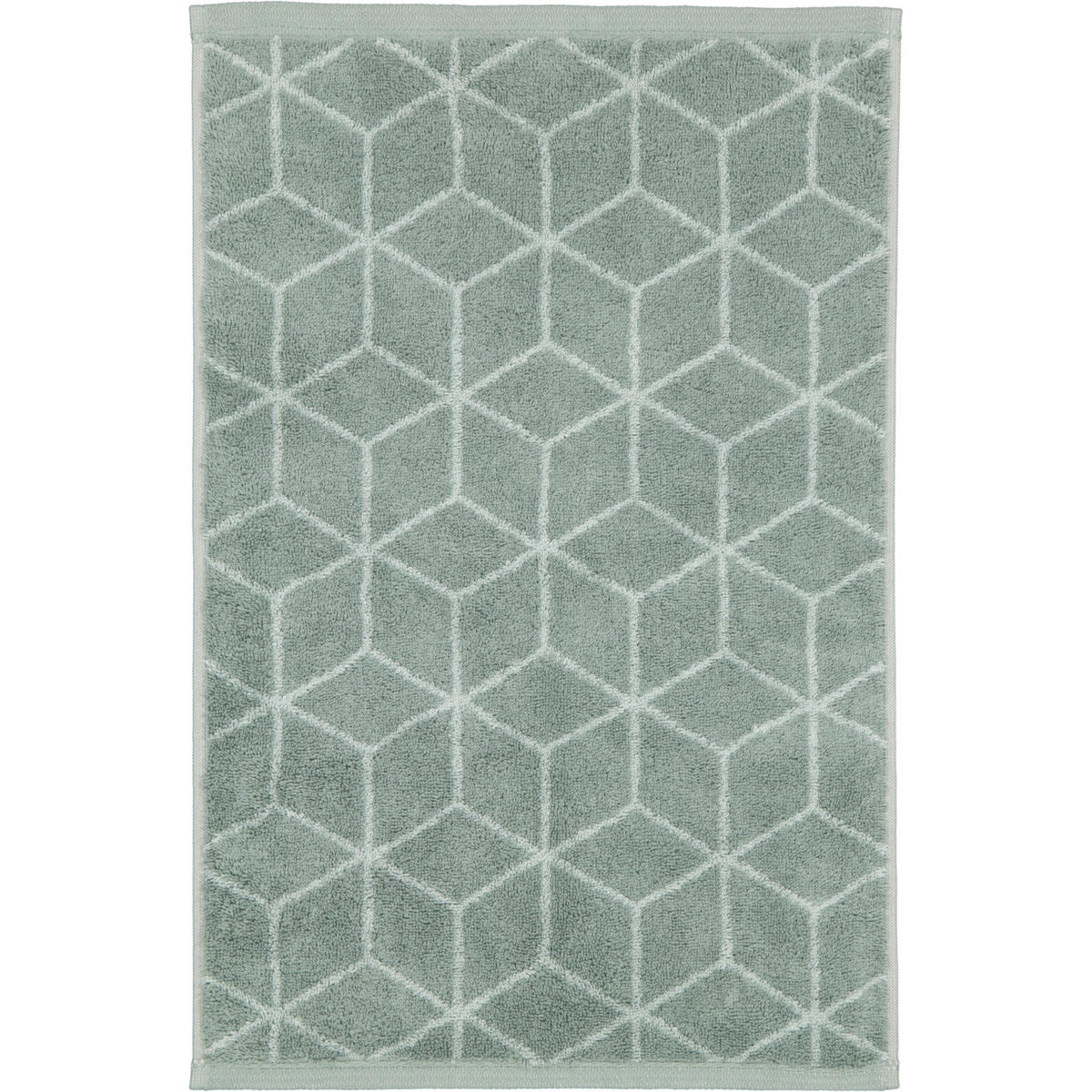 HANDTÜCHER COORDINATES CARRÉ 2557 SAGE GREEN - 44 - Grün, Textil (30/50cm) - Zöllner
