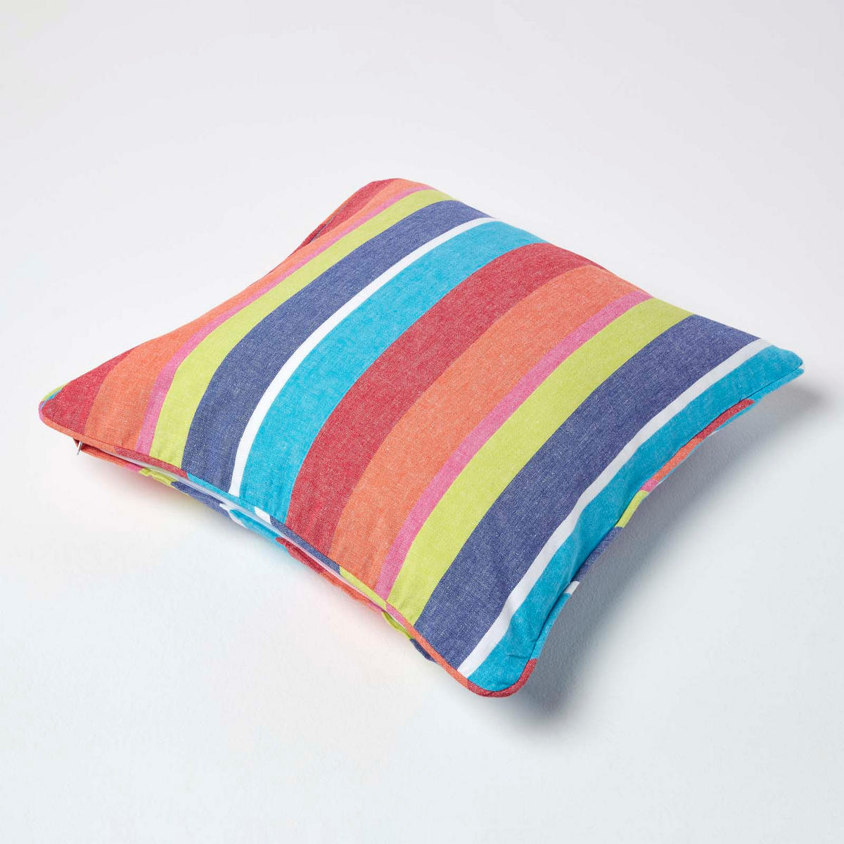 KISSENHÜLLE bunt gestreift 45/45 cm - Multicolor, Textil (45/45cm) - Homescapes