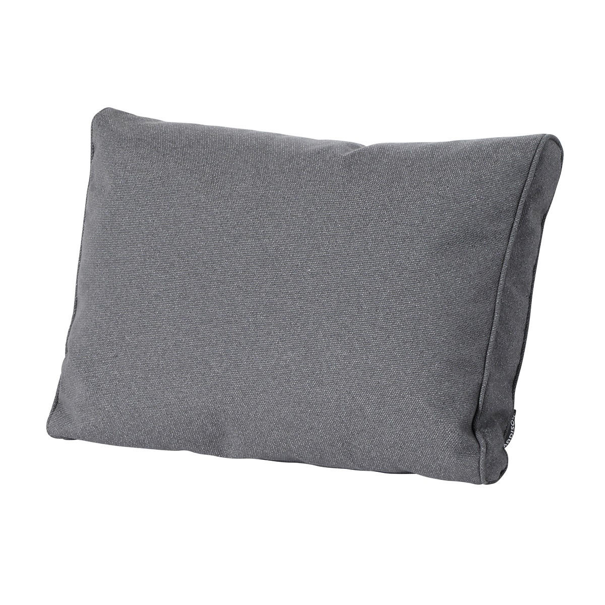 RÜCKENKISSEN Manchester 40/60 cm 2-teilig - Dunkelgrau, Textil (60/8/40cm) - Madison