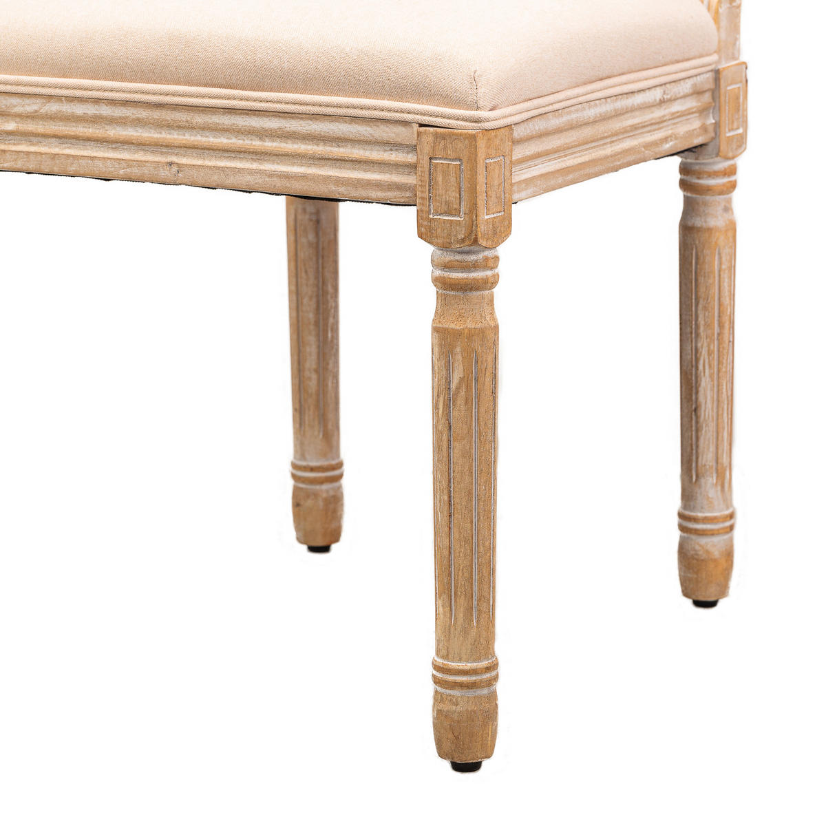 STUHL 2er-Set Holz Beige - Beige, Holz (50/95/58cm) - Nordlys